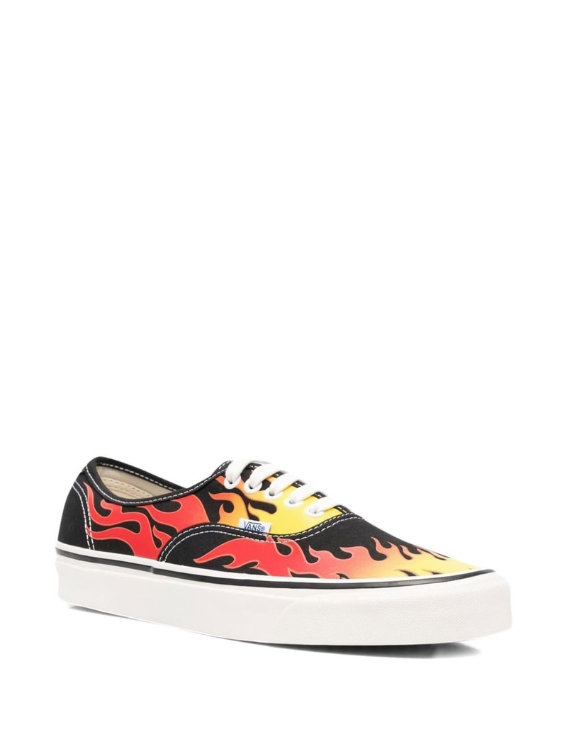 Vans Authentic 44 DX flame-print sneakers outlook