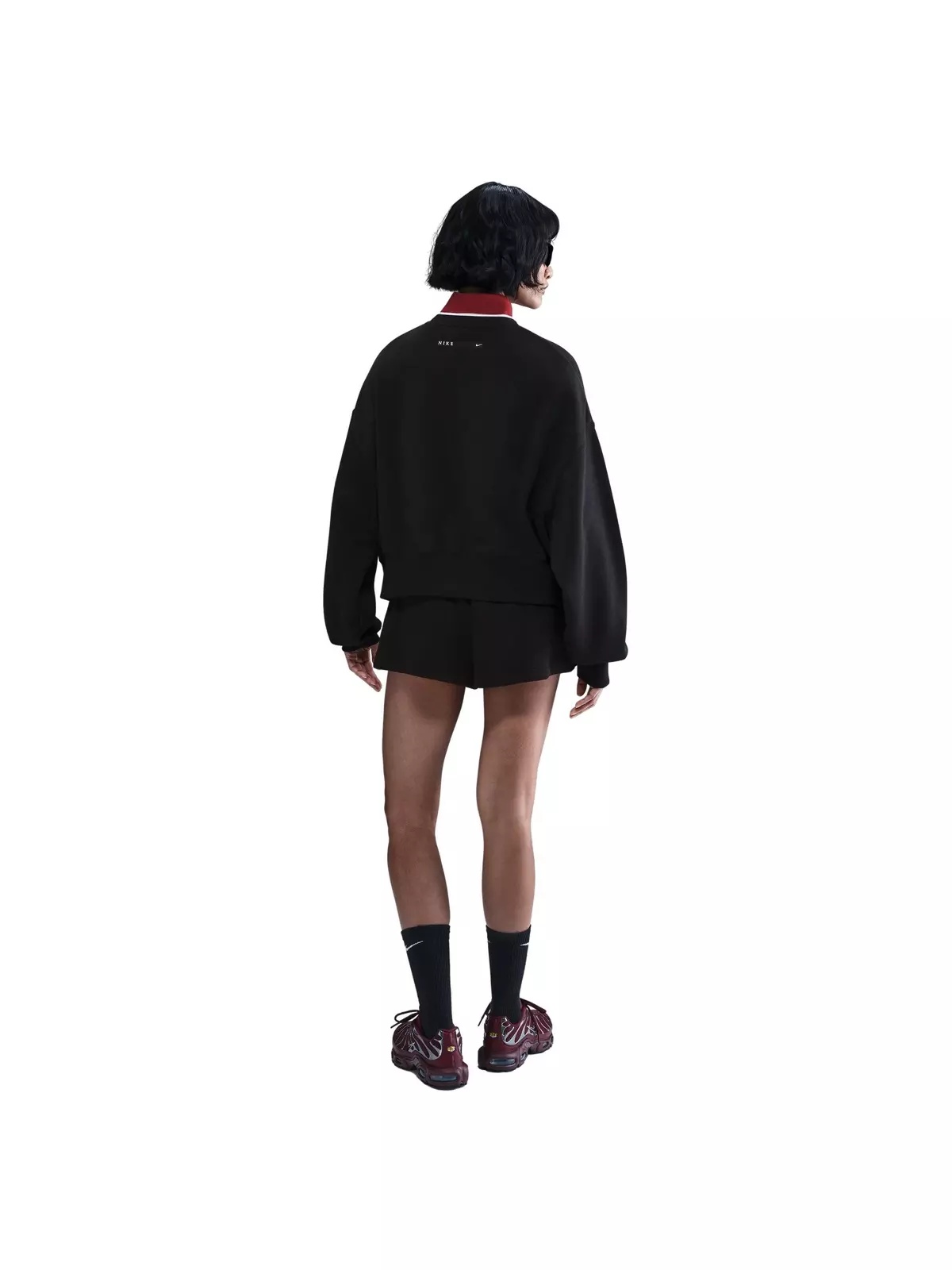 Women's Phoenix Fleece GLC Crew Sweatshirt - Black - 5