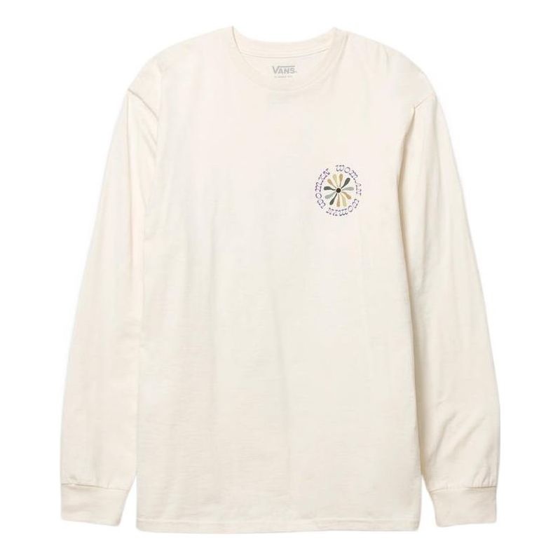 Vans Divine Energy Long Sleeve T-Shirt 'White' VN0A7SN13KS - 1