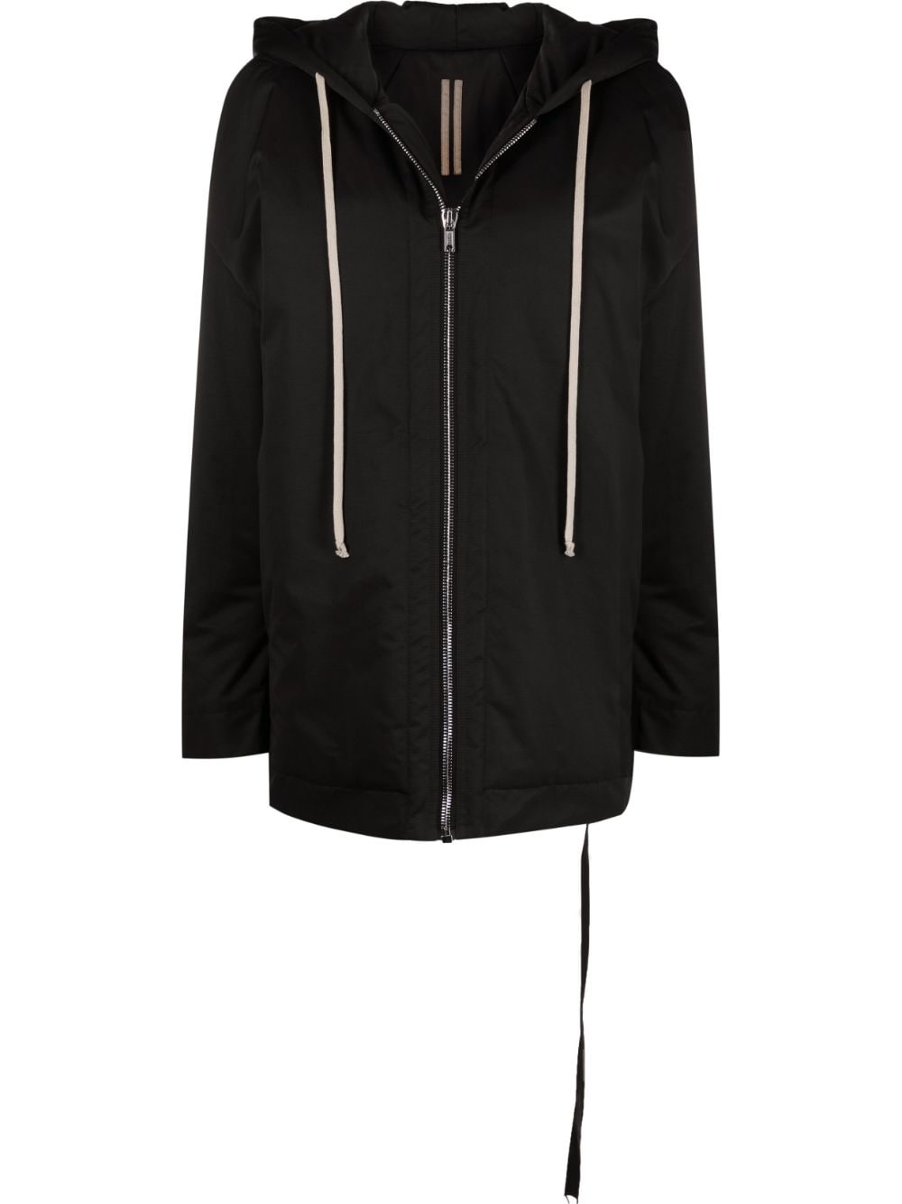 tassel-detail hooded jacket - 1