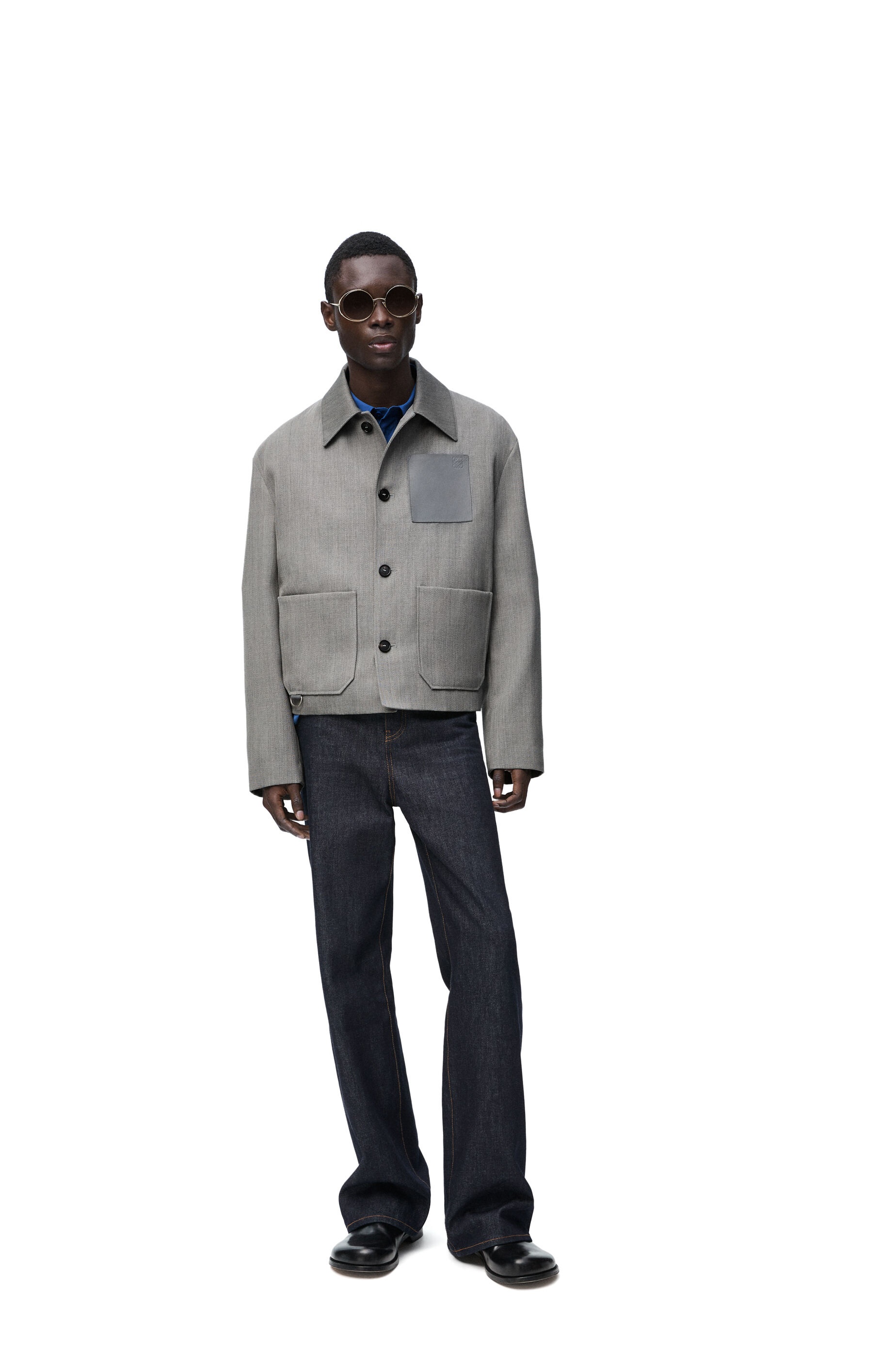 Workwear jacket in wool - 2