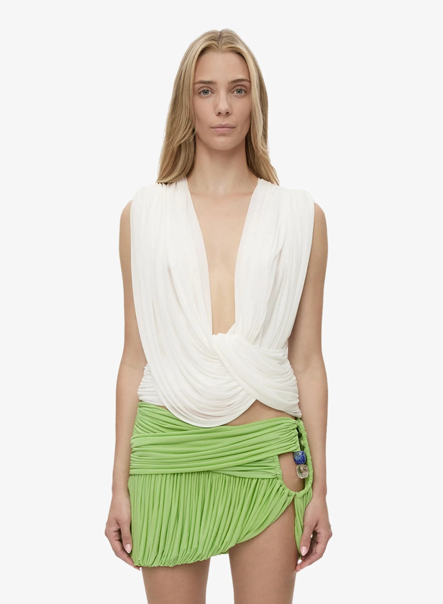 Ripple Drape Top - 1