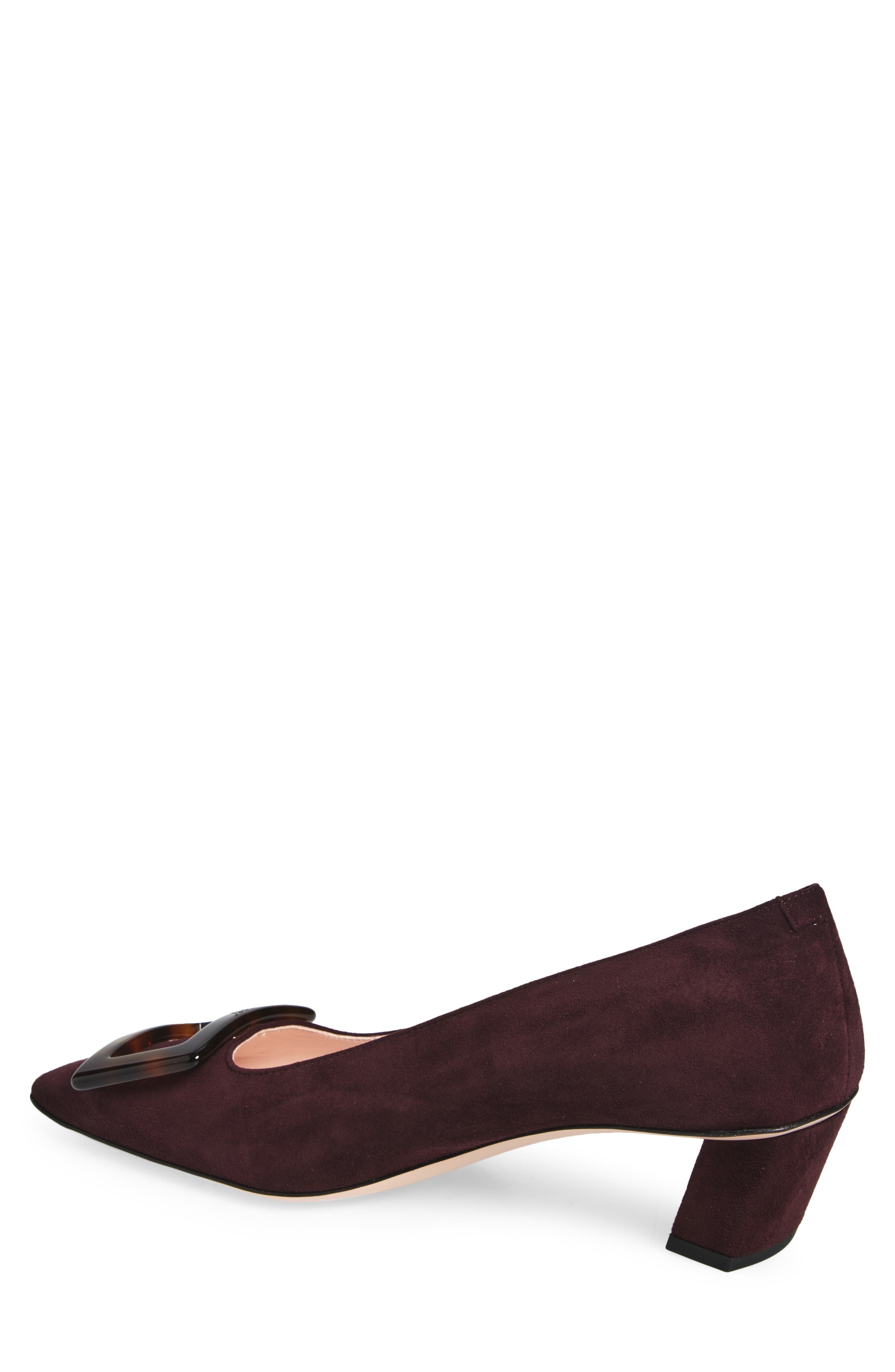Roger Vivier Belle Vivier Block Heel Pump in Kraft Chiaro at Nordstrom - 2