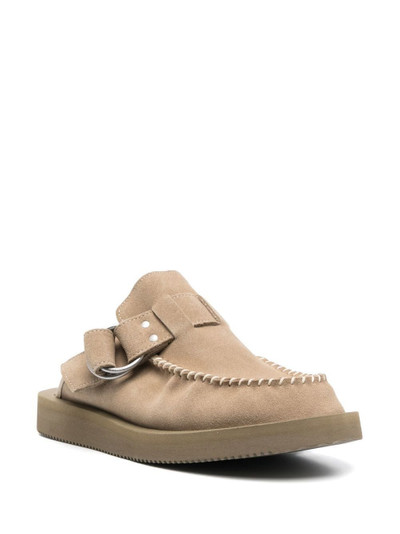 Suicoke Lemi-Mab shearling-lined slippers outlook
