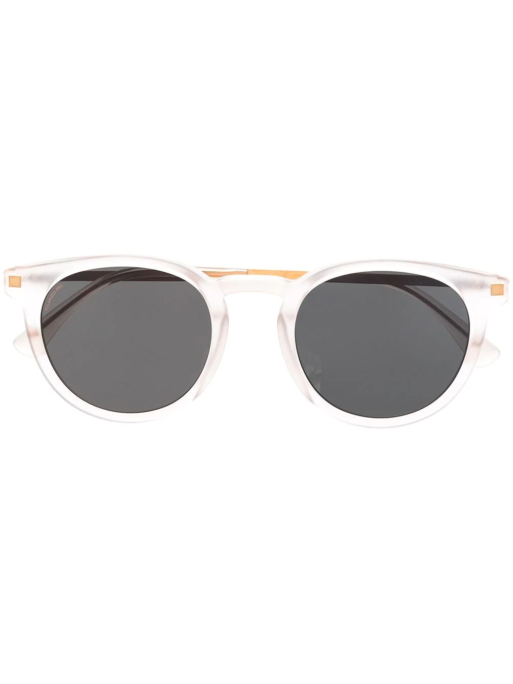 tinted round-frame sunglasses - 1