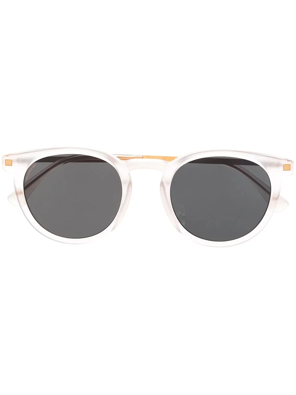 tinted round-frame sunglasses - 1