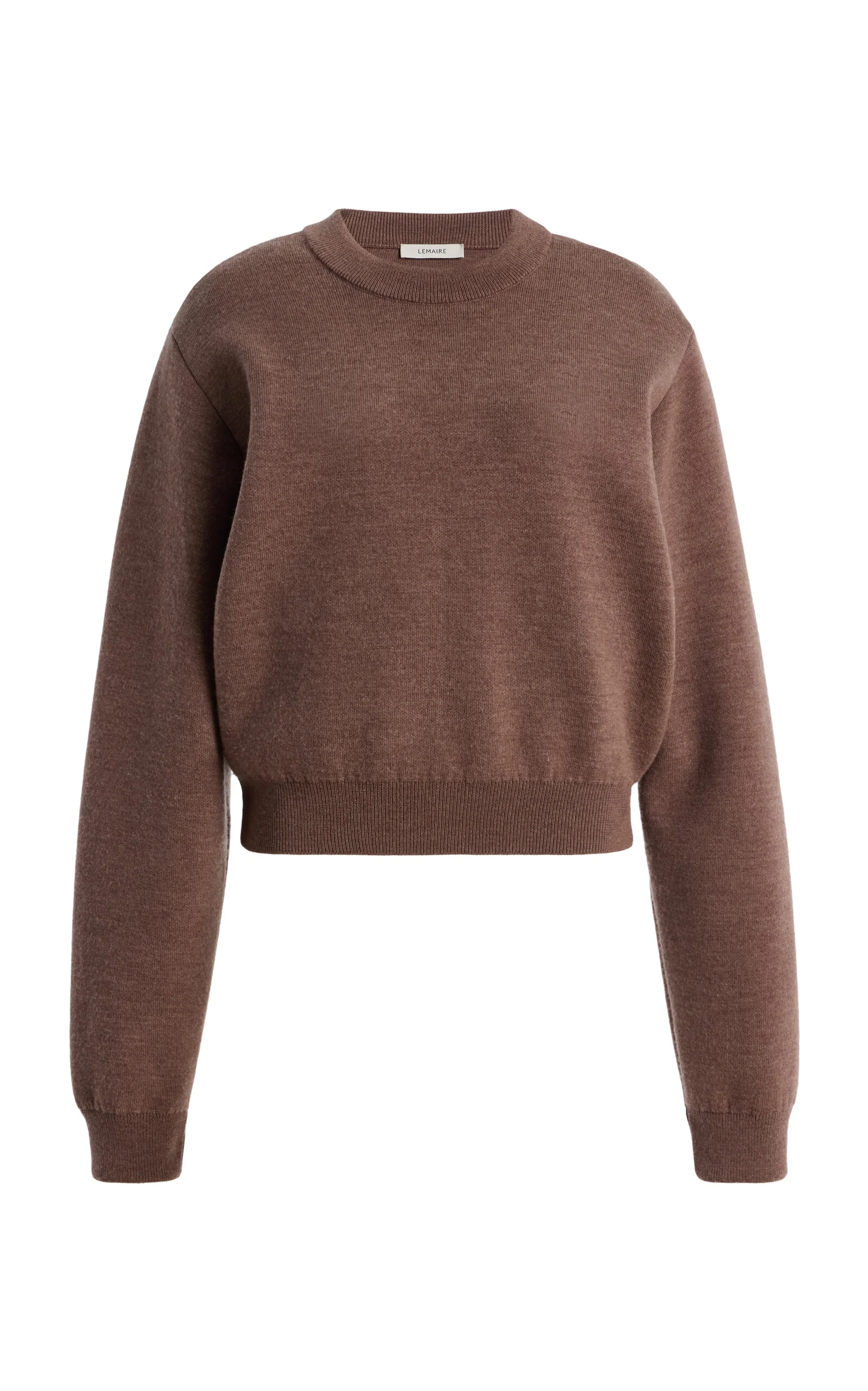 Short Wool Sweatshirt - 1