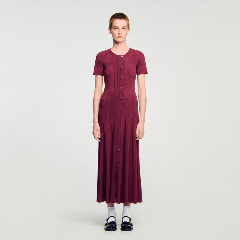 Sandro KNIT MAXI DRESS outlook