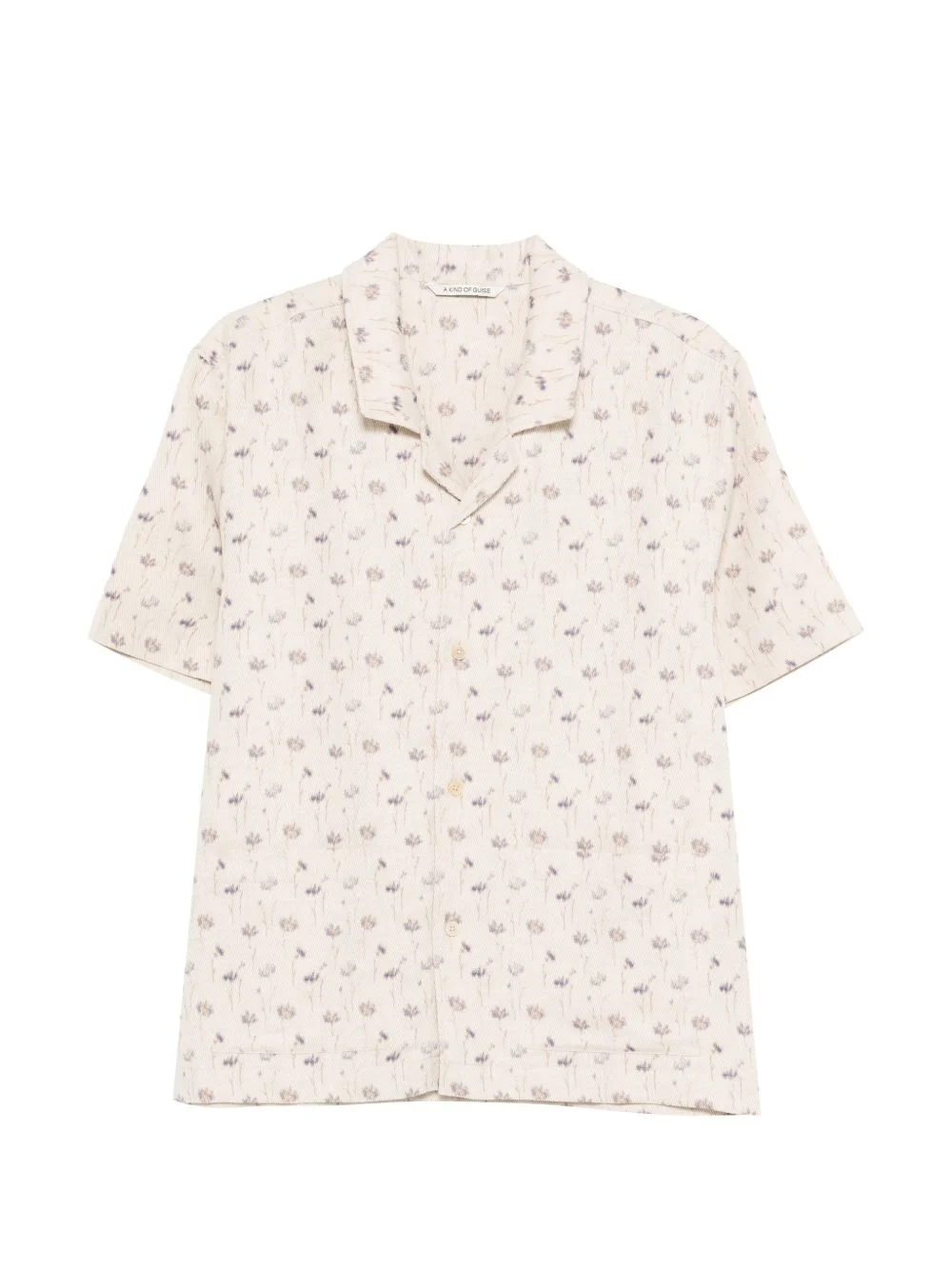 Salvi floral field short-sleeve shirt - 1