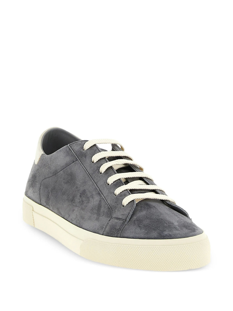 Brunello Cucinelli Suede Embossed-logo Sneakers 3