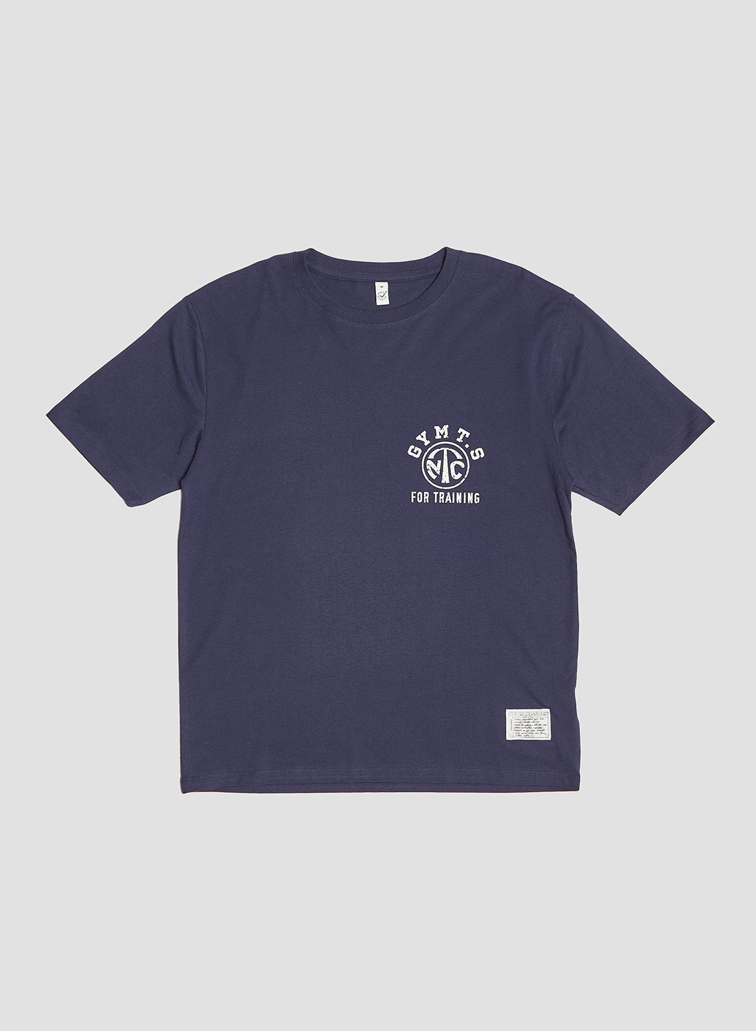 Gym Stencil Tee in Navy - 1