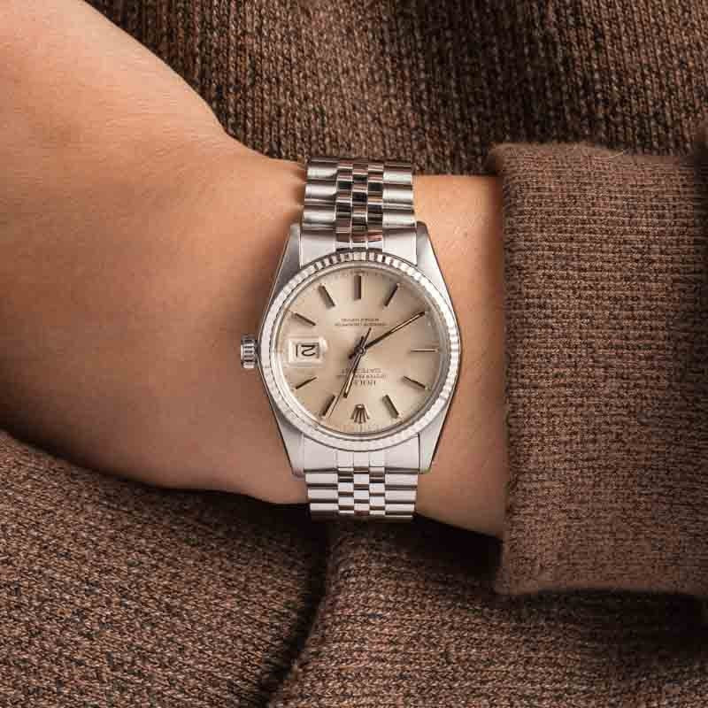 Rolex Datejust ref 16014 Silver Dial - 5