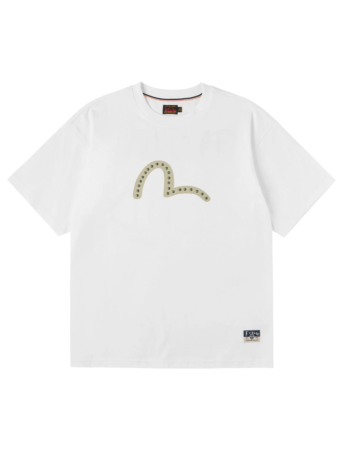 Seagull Printed Metal Studs T-shirt - 1