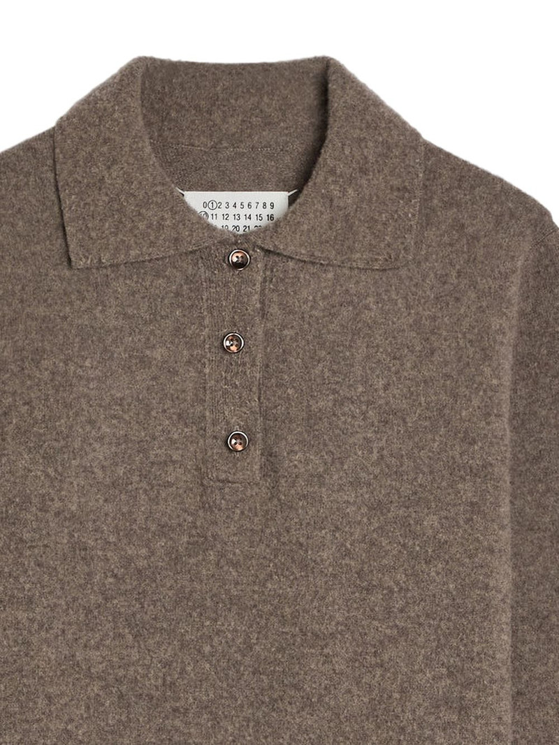 Maison Margiela button polo top outlook