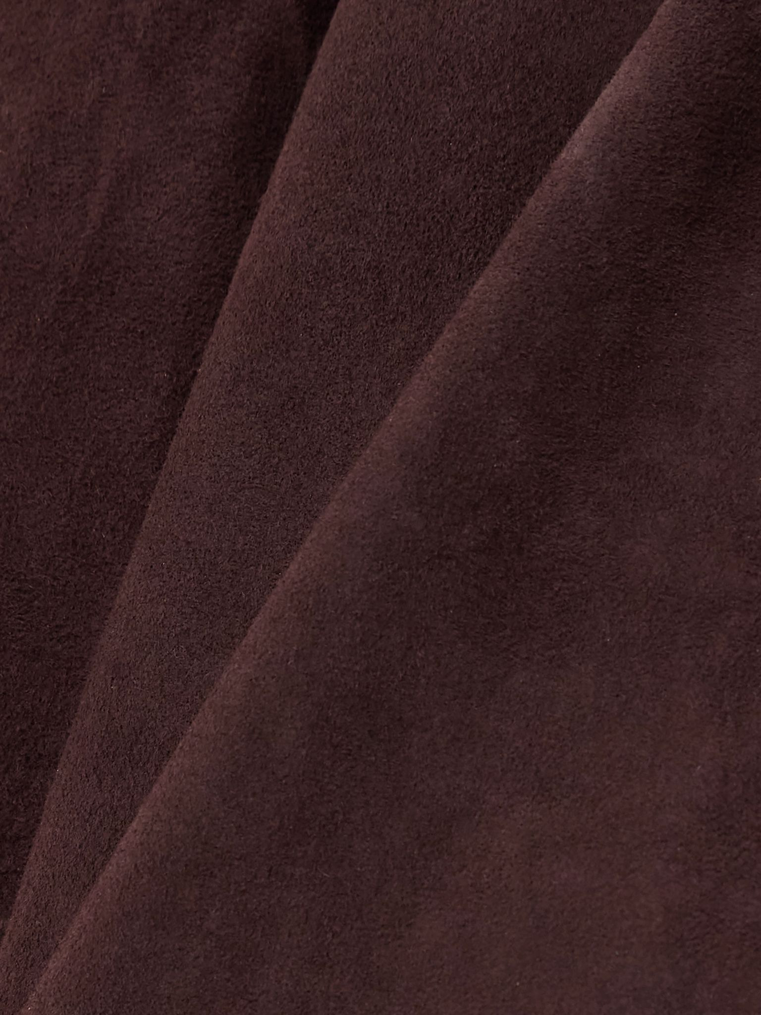 Miuccia paneled suede mini dress Brown - 4