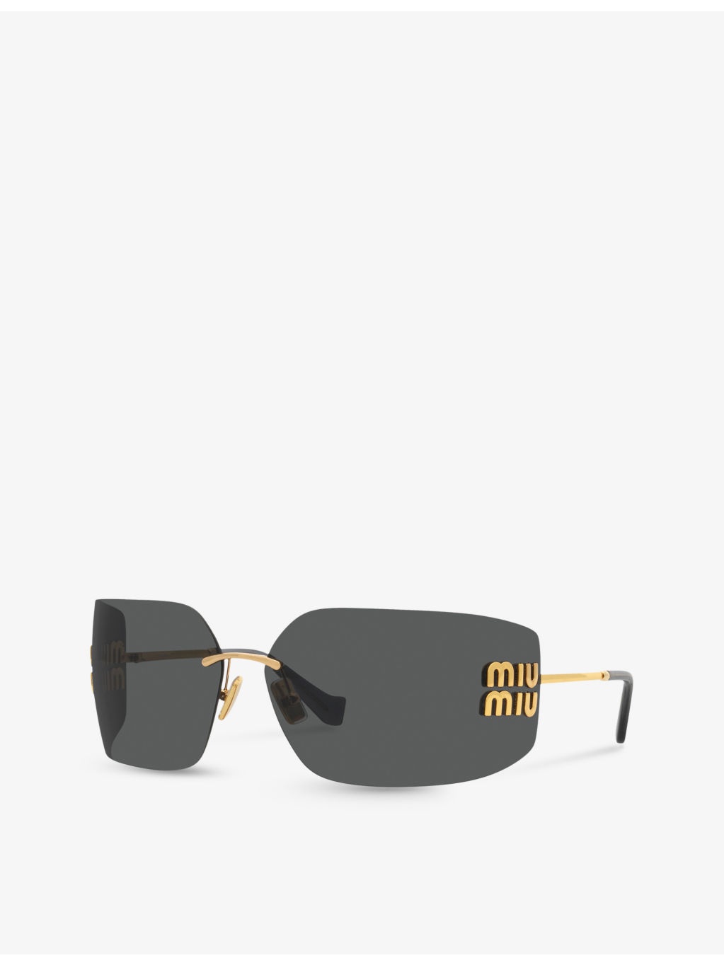 MU 54YS square-frame metal sunglasses - 2