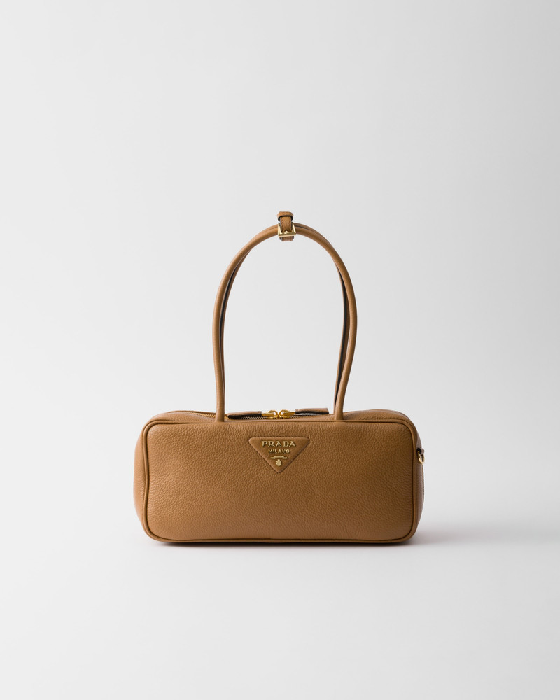 Medium leather top-handle bag - 1