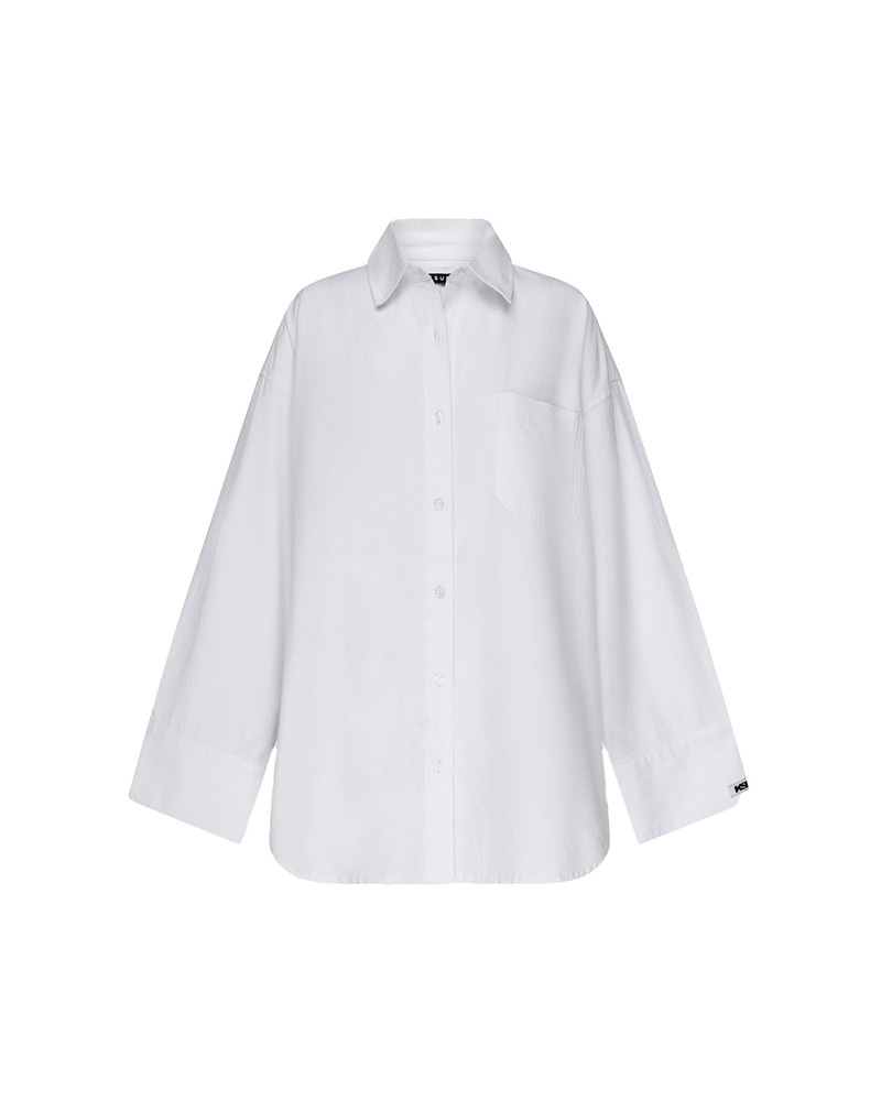 ASTRA LS SHIRT WHITE OXFORD 5