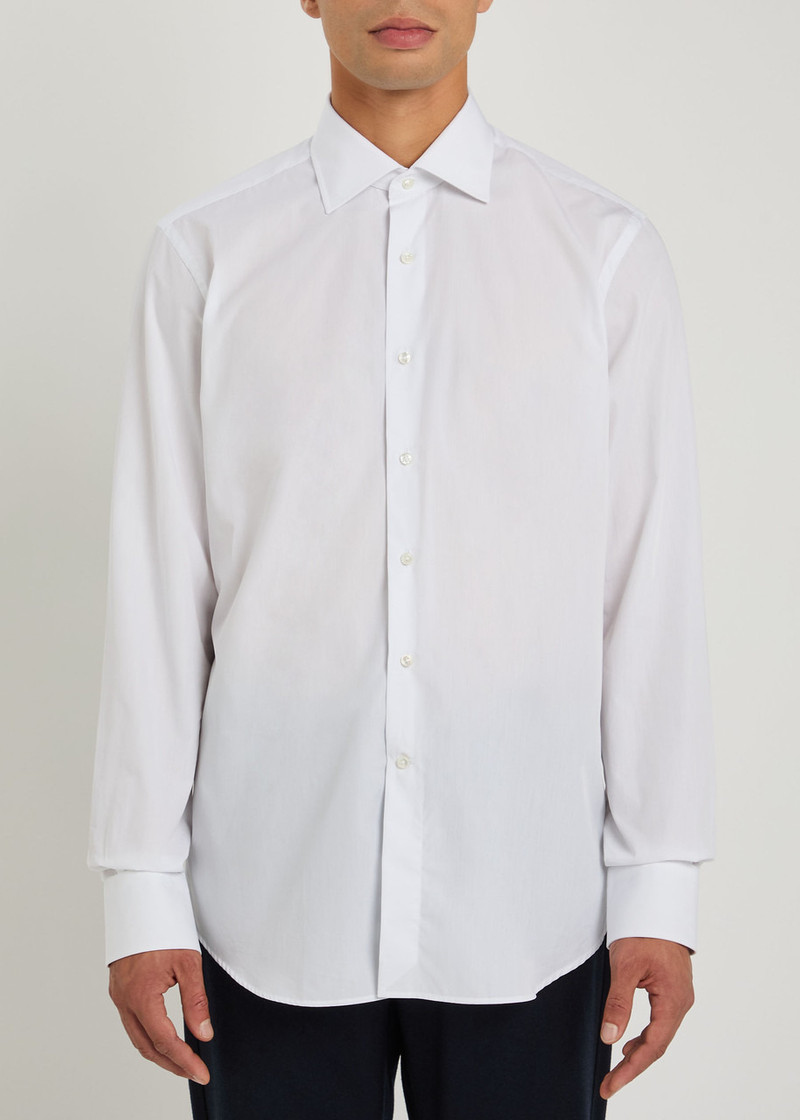 Canali Canali Cotton-poplin Shirt outlook