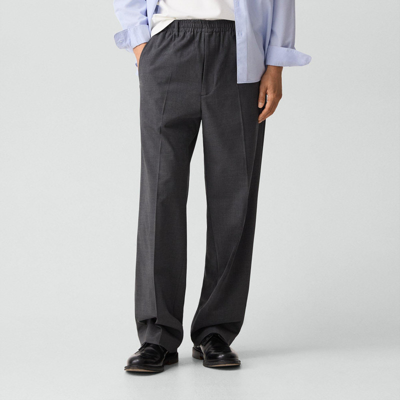 Relaxed Pull-On Pant in Stretch Wool 5