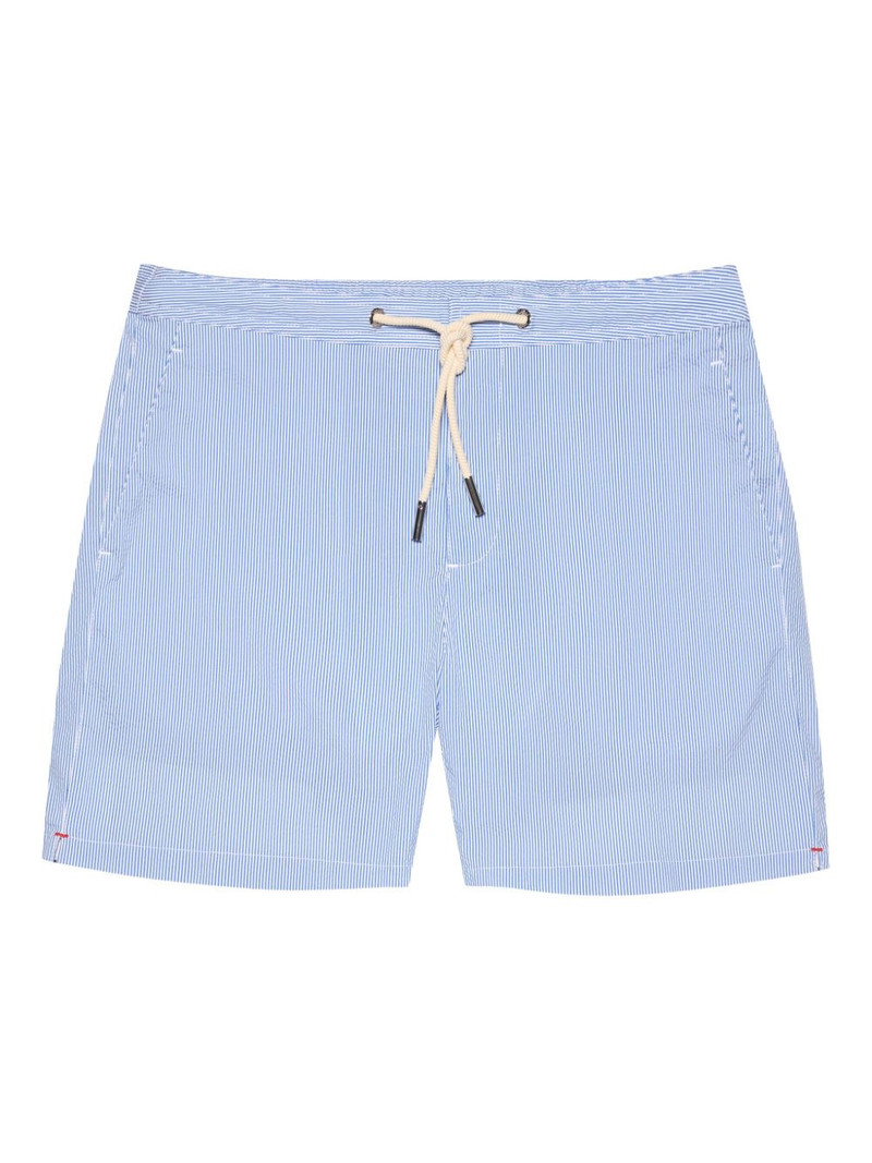 Bulldog striped swim shorts 1