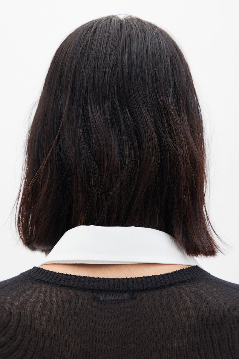 Jonathan Raw Edge Cut Collar Shirt 5