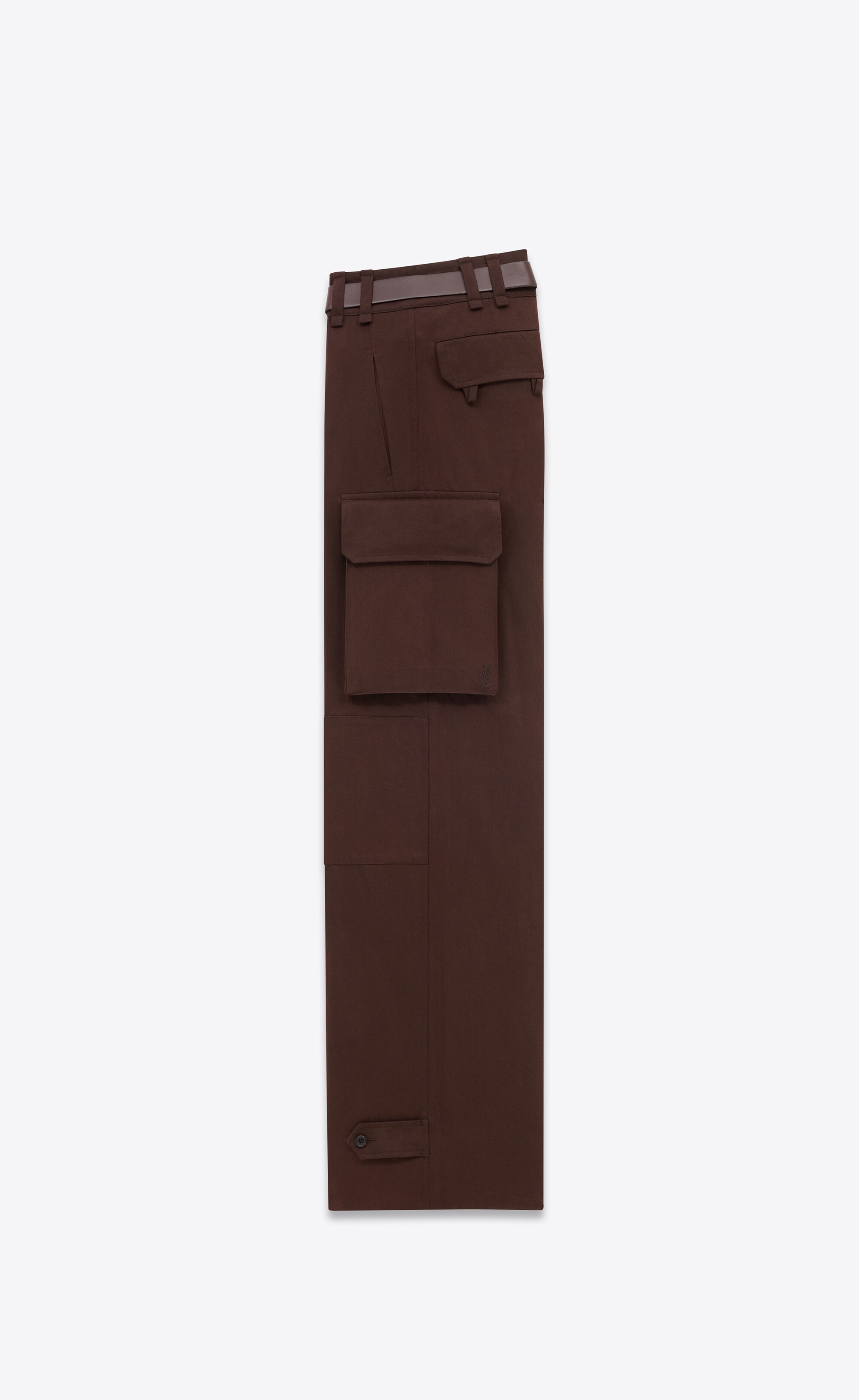 logo-embroidered straight trousers - 5