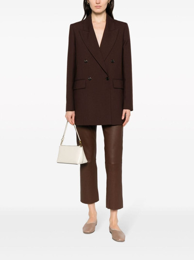 BY MALENE BIRGER slim-cut leather trousers outlook