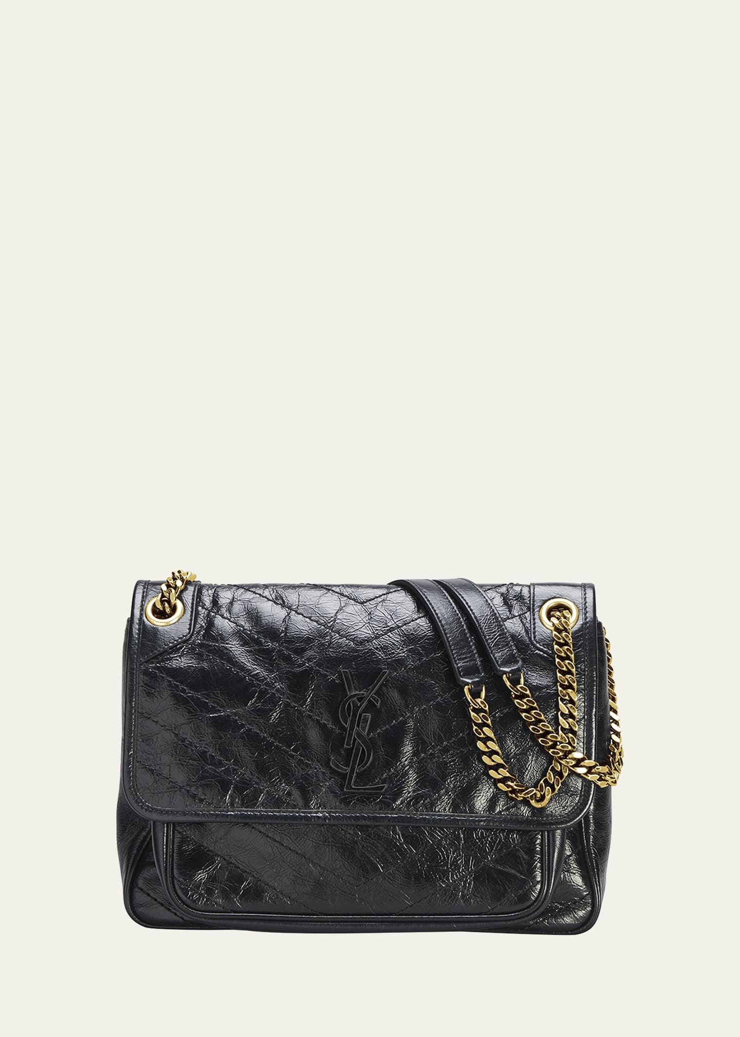 Niki Medium YSL Calfskin Shoulder Bag - 1