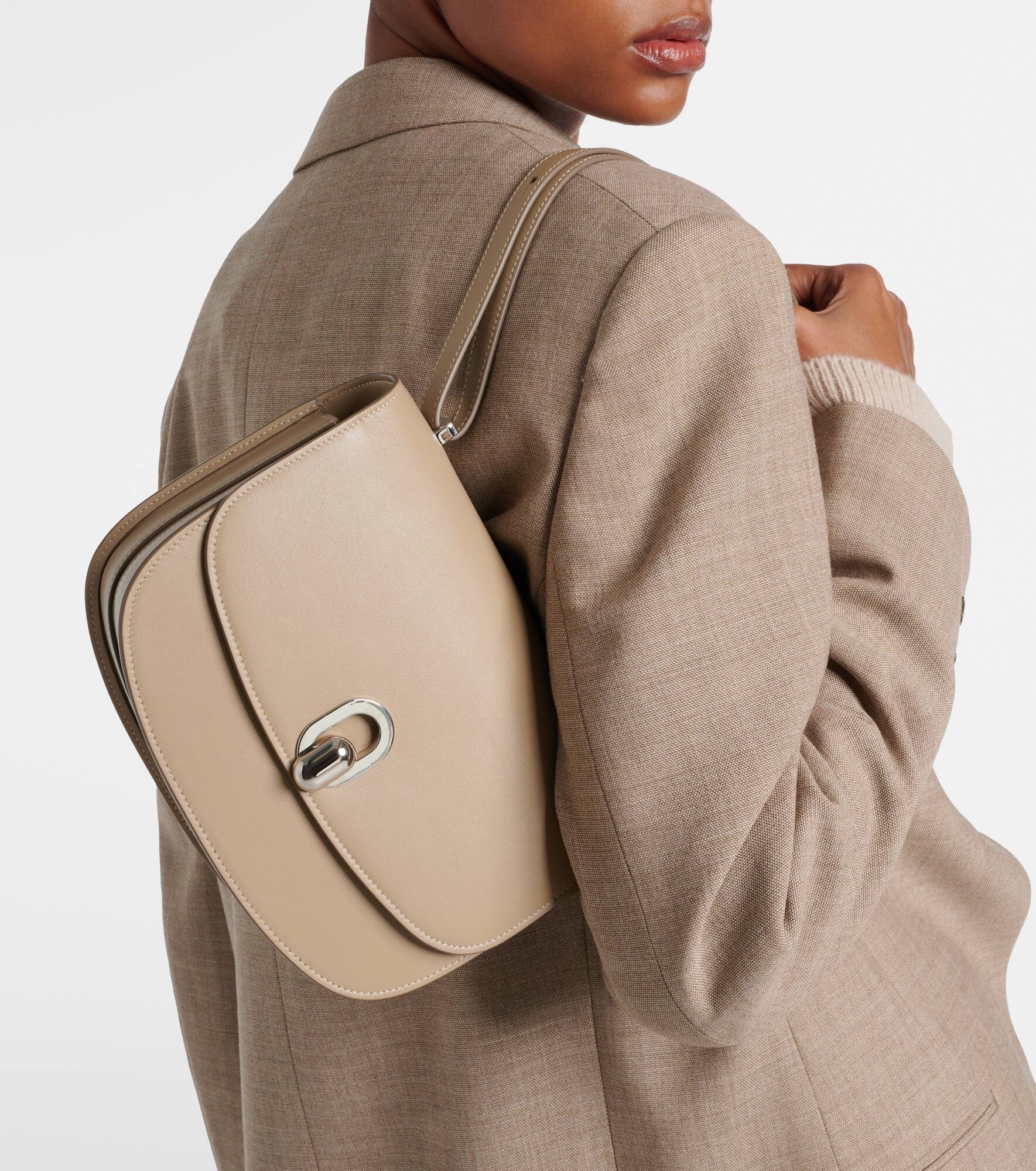 Tondo 22 leather shoulder bag - 6