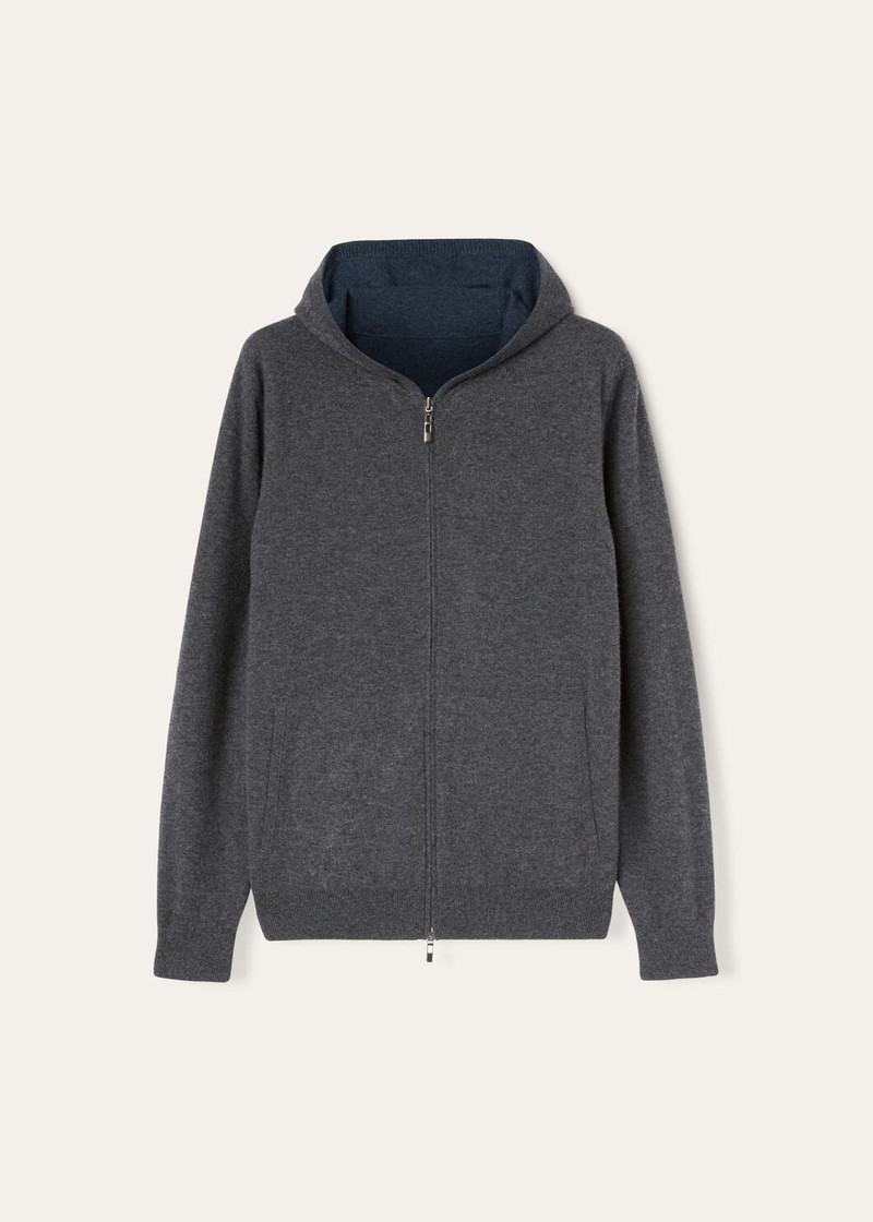 Duo Hooded Bomber Sweater 1