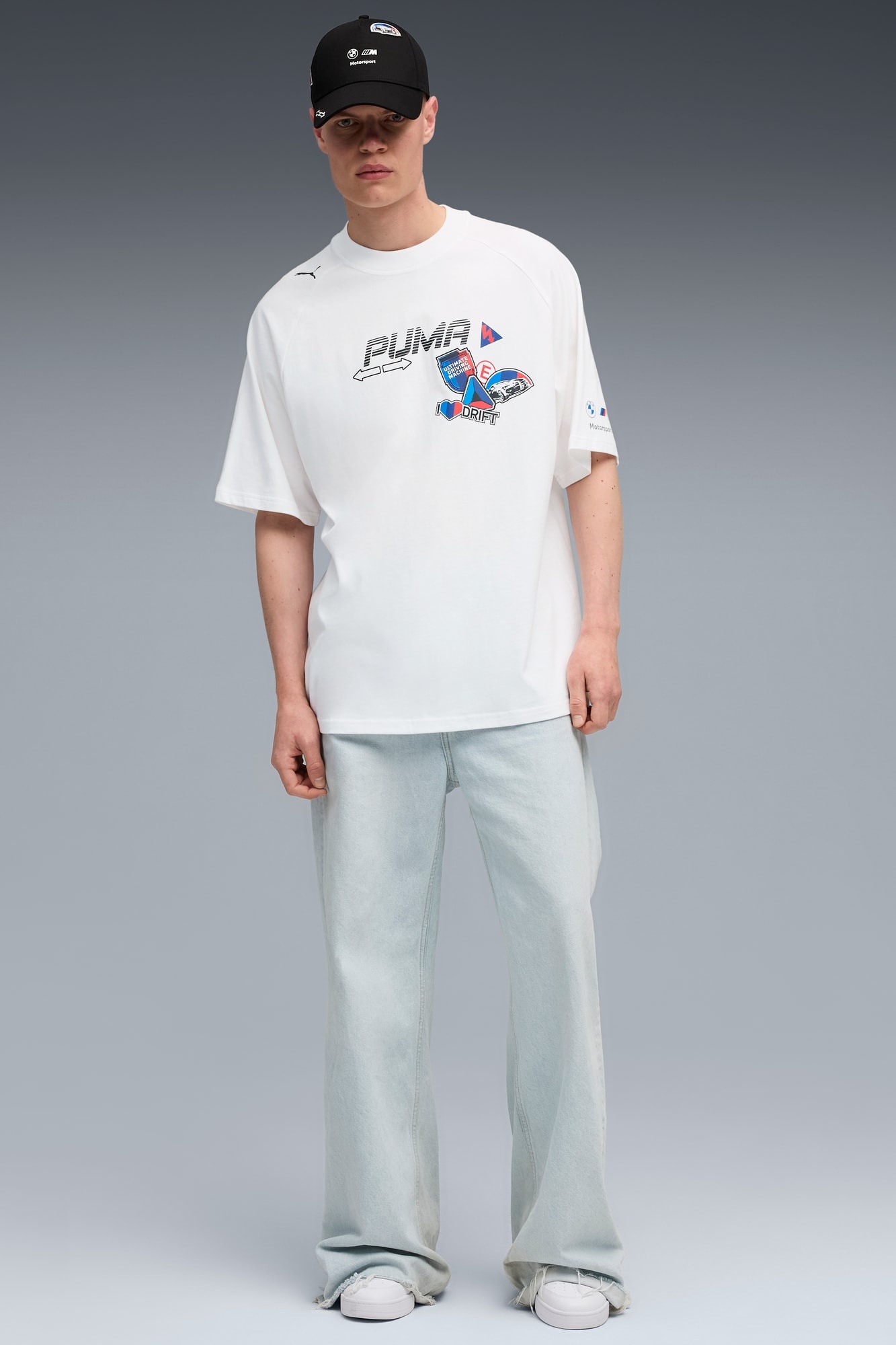 BMW M Motorsport Sticker Tee Men - 5