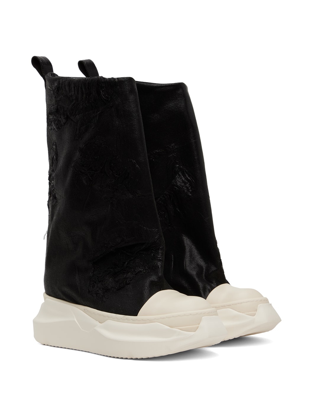 Black Strobe Fogachine Boots - 4
