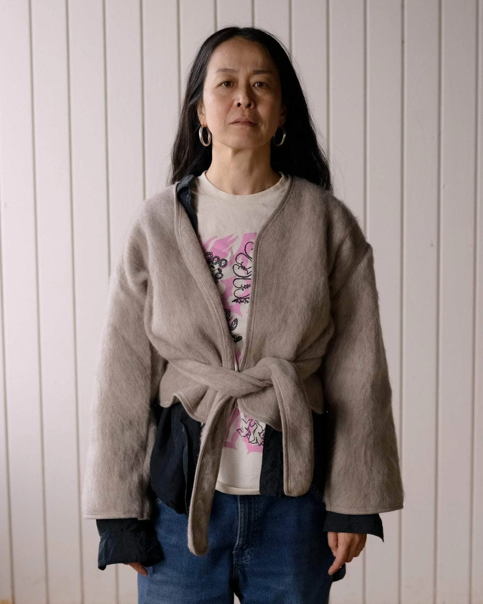 Capas Jacket - Brushed Wool - 1