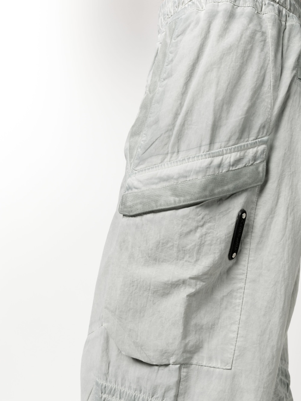 faded-effect cargo trousers - 5