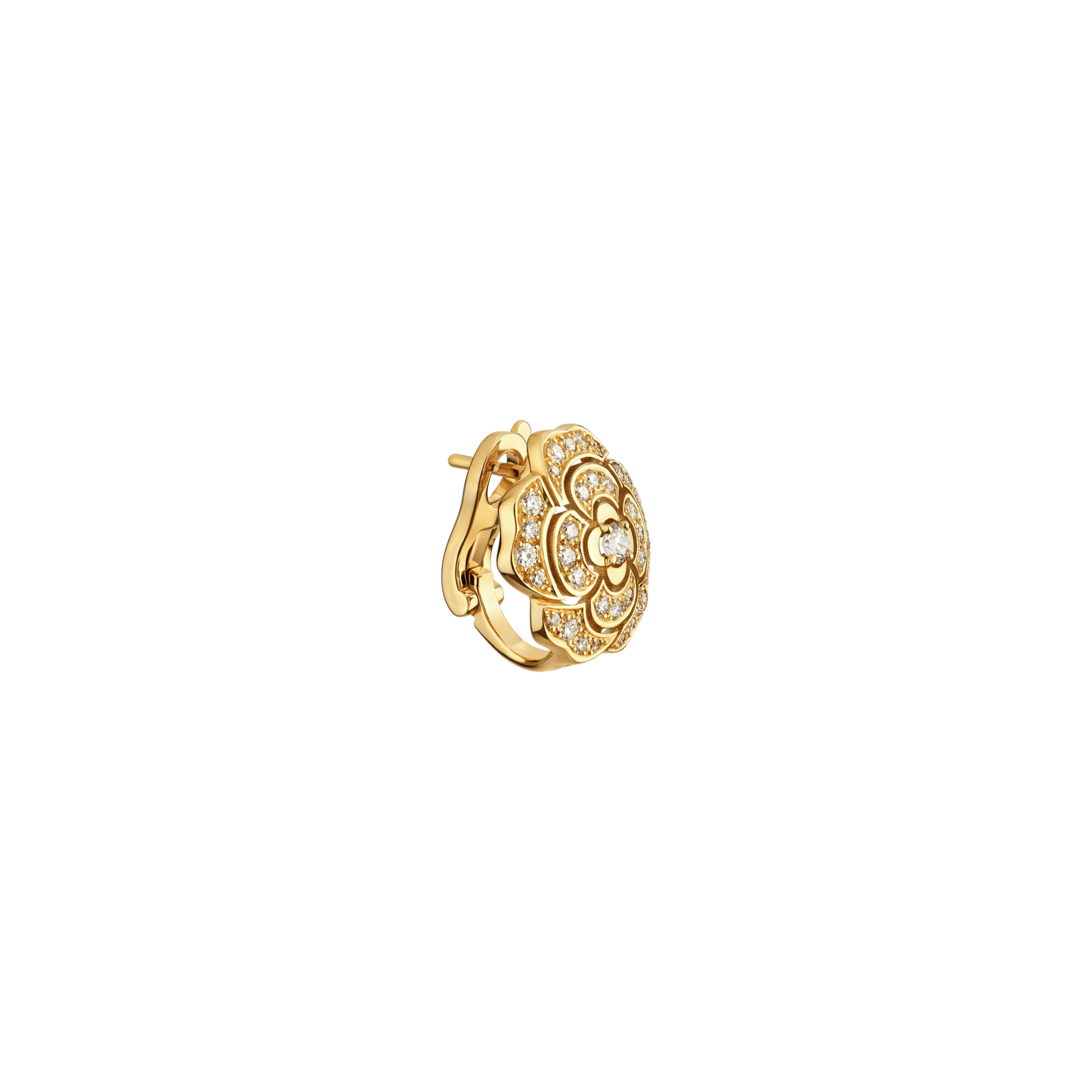 Bouton de Camélia earrings - 2