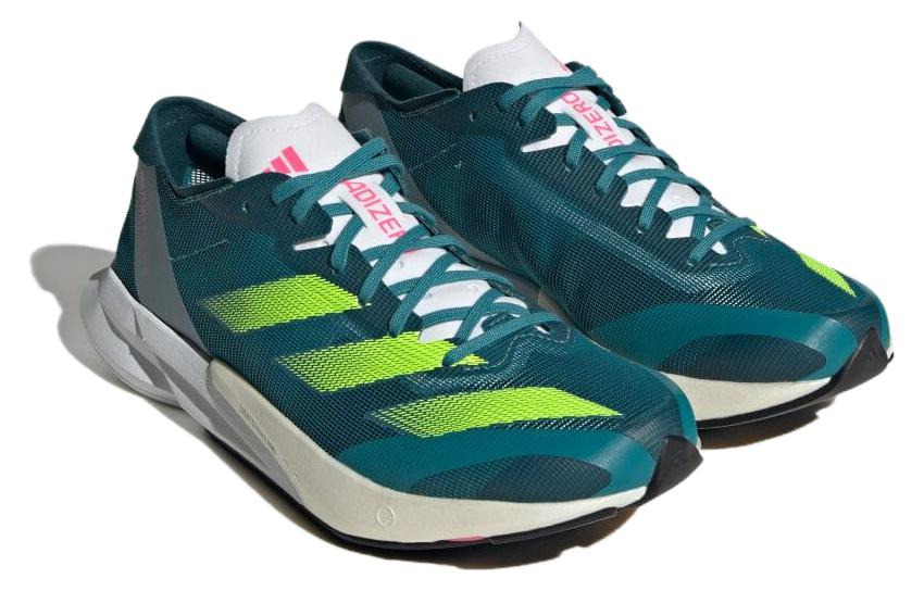 (WMNS) adidas Adizero Adios 8 Shoes 'Wonder Blue Solar Green' HP9722 - 3