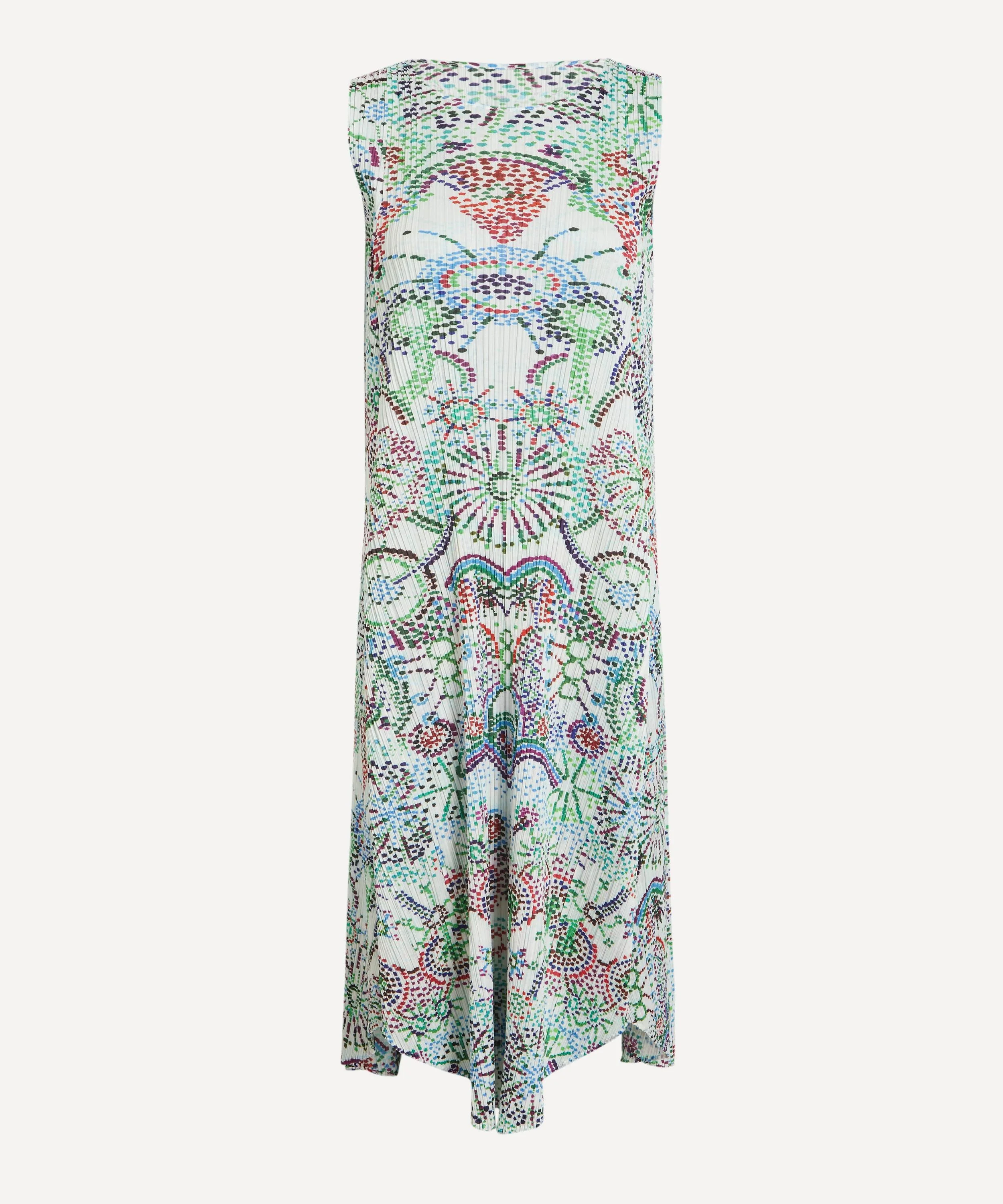 LIGHT FESTIVAL Pleated Midi Dress - 1