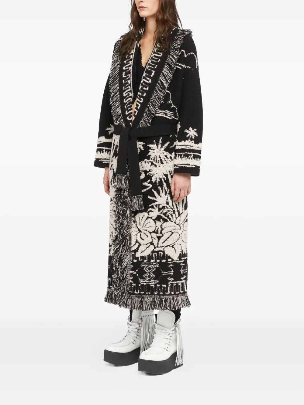 `Palm Grove Tales` Coat - 3