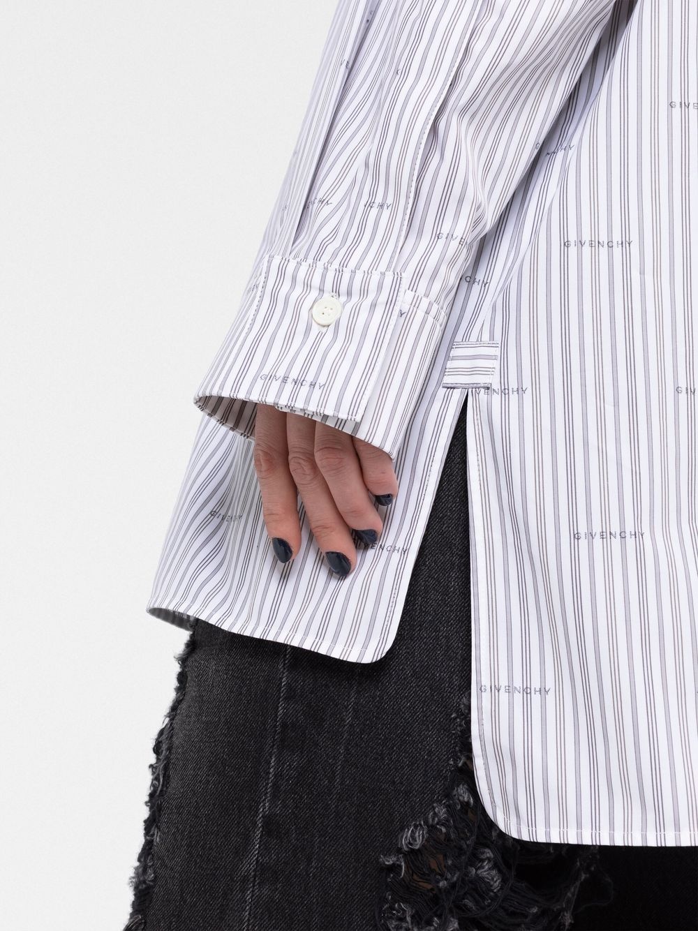 tailored striped shirt - 5