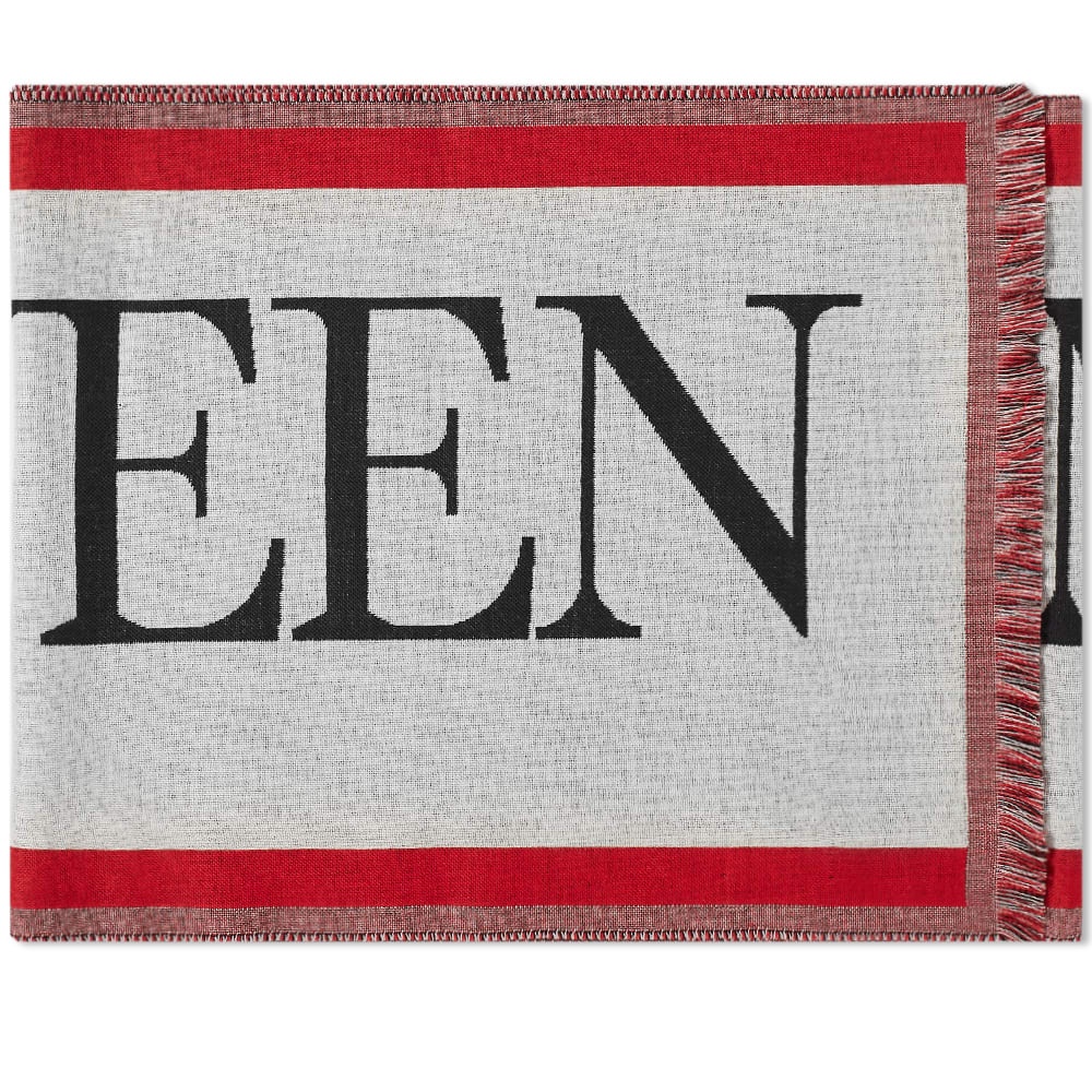 Alexander McQueen Oversize Logo Scarf - 1