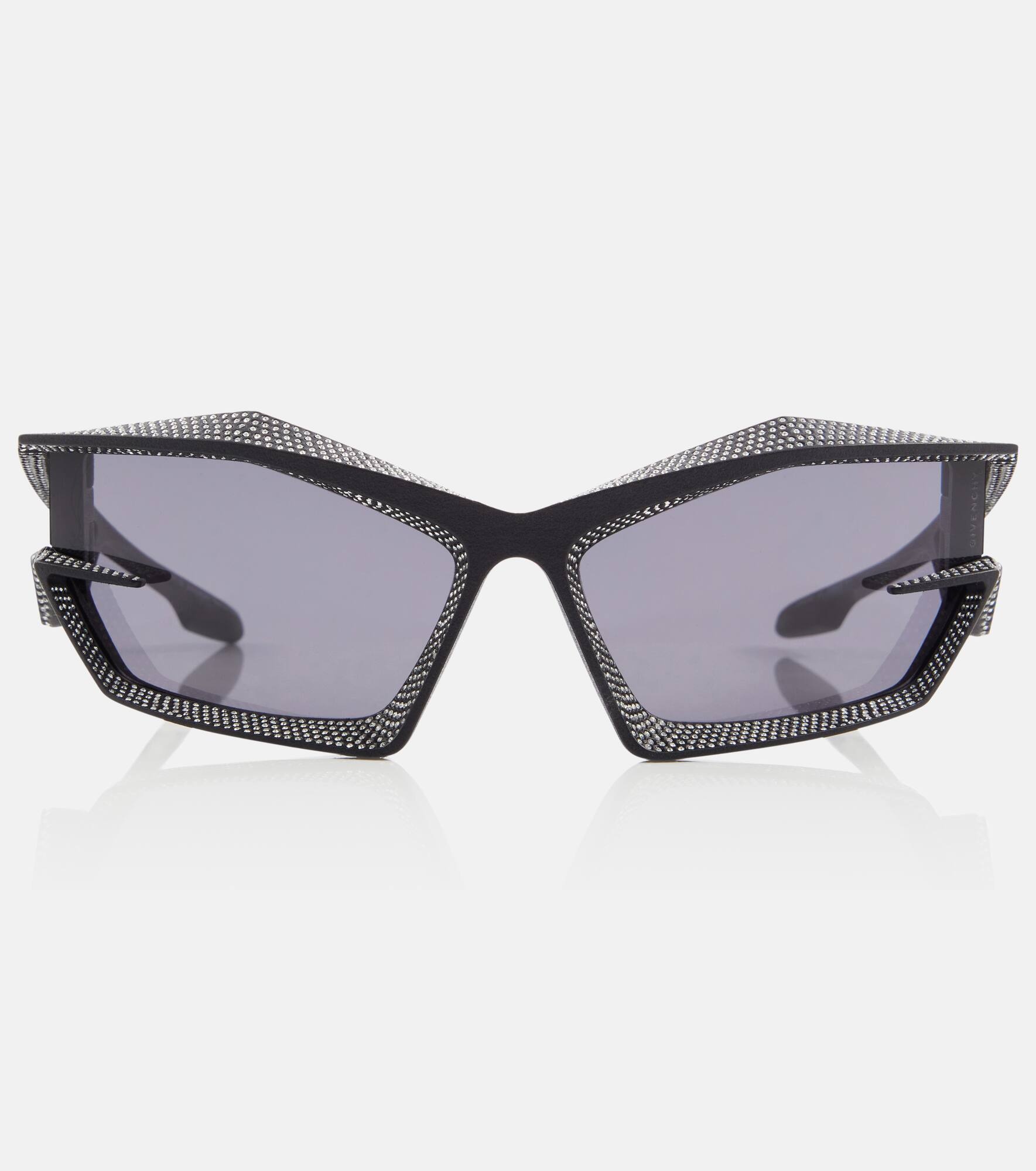 Giv Cut embellished cat-eye sunglasses - 1
