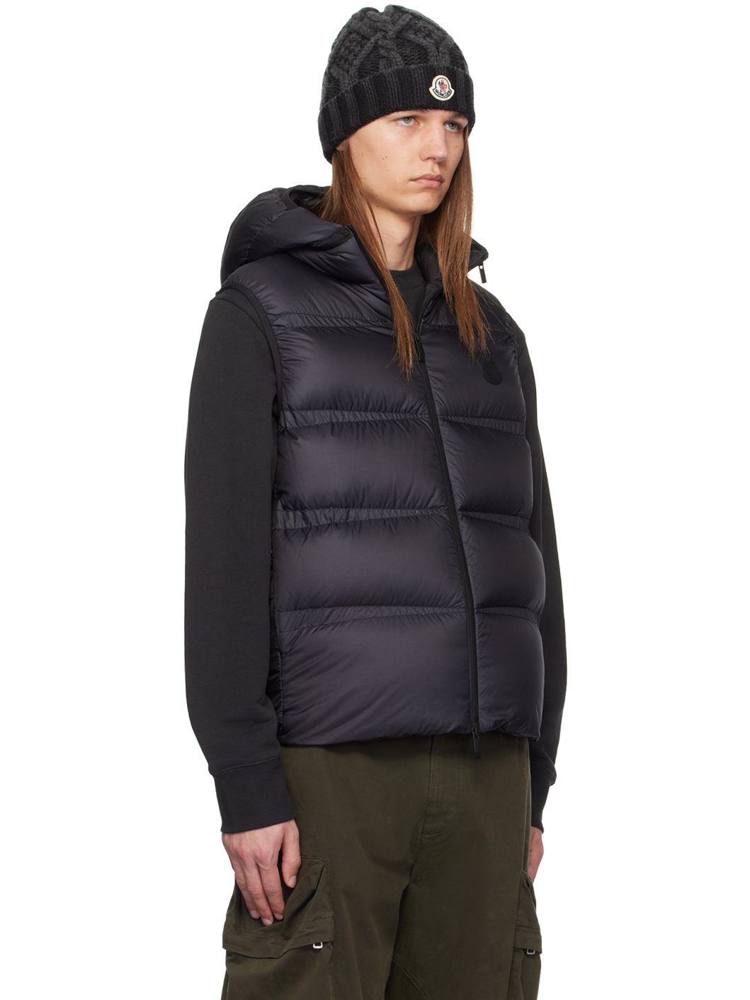Black Lausen Down Vest - 2