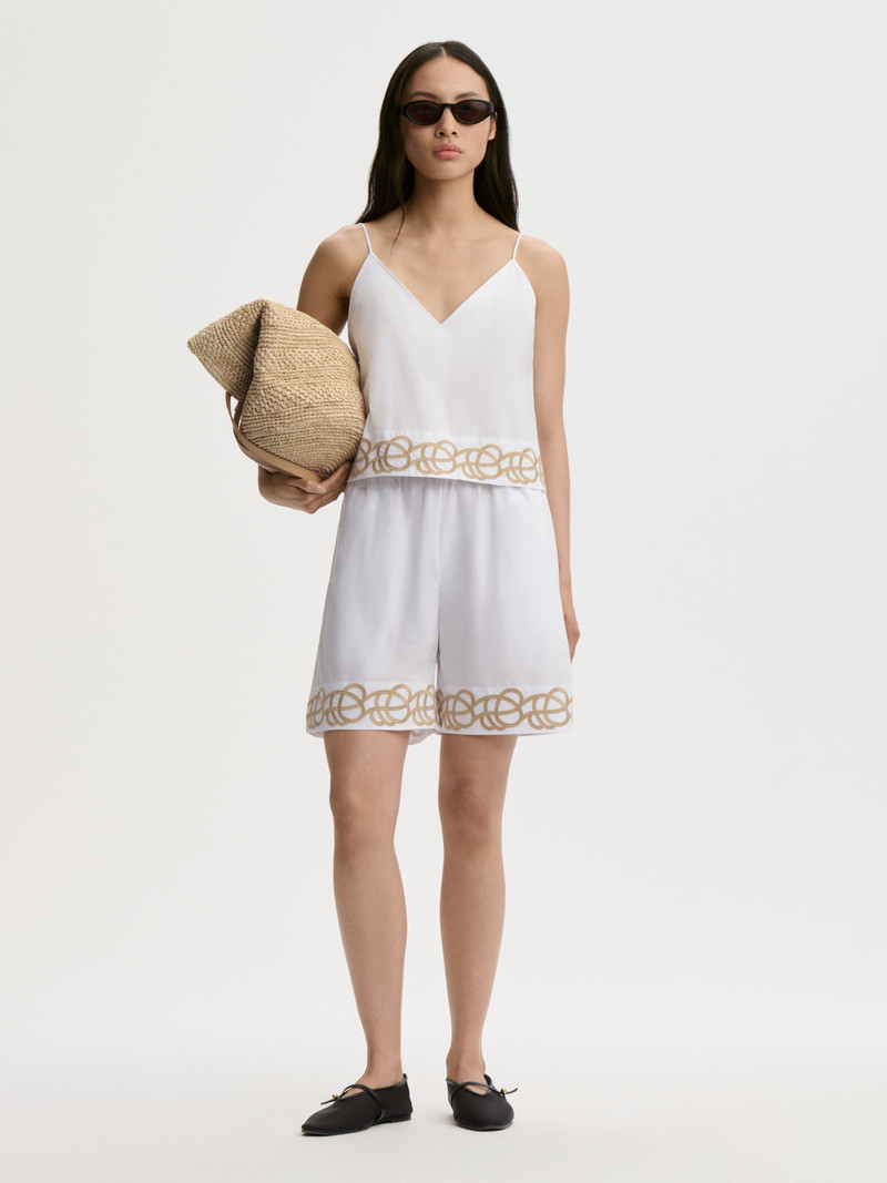 BY MALENE BIRGER Siona organic cotton shorts outlook