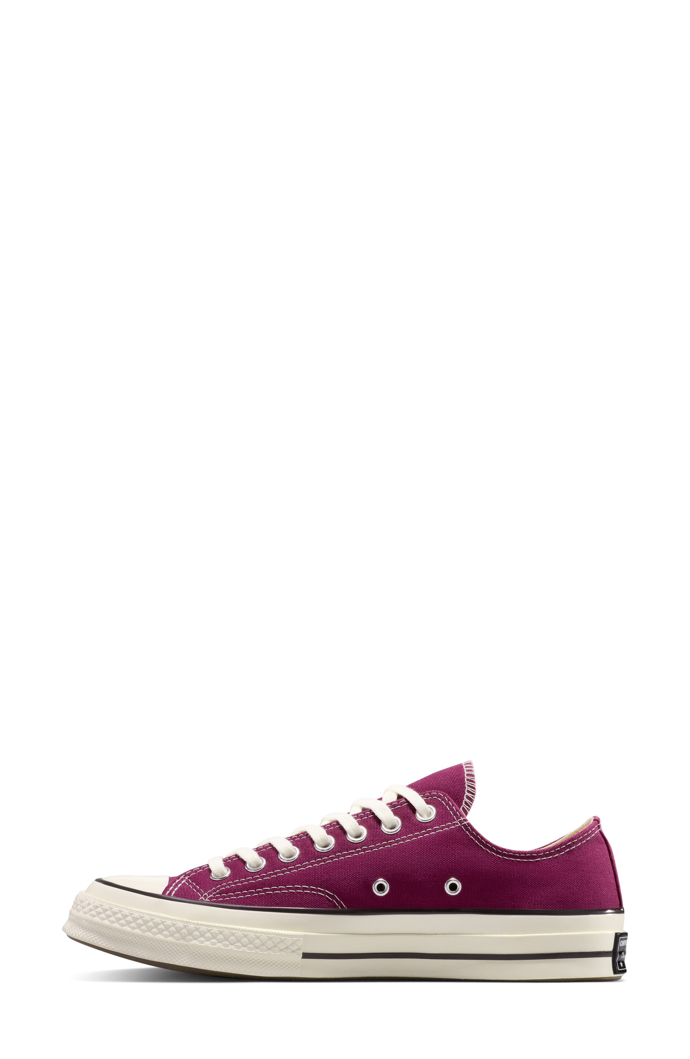 Converse Gender Inclusive Chuck 70 High Top Sneaker in Frozen Acai/Egret/Black at Nordstrom - 7