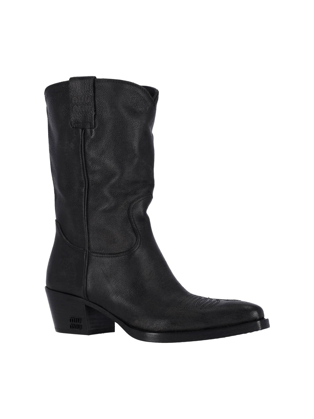 Miu Miu leather boots - 2