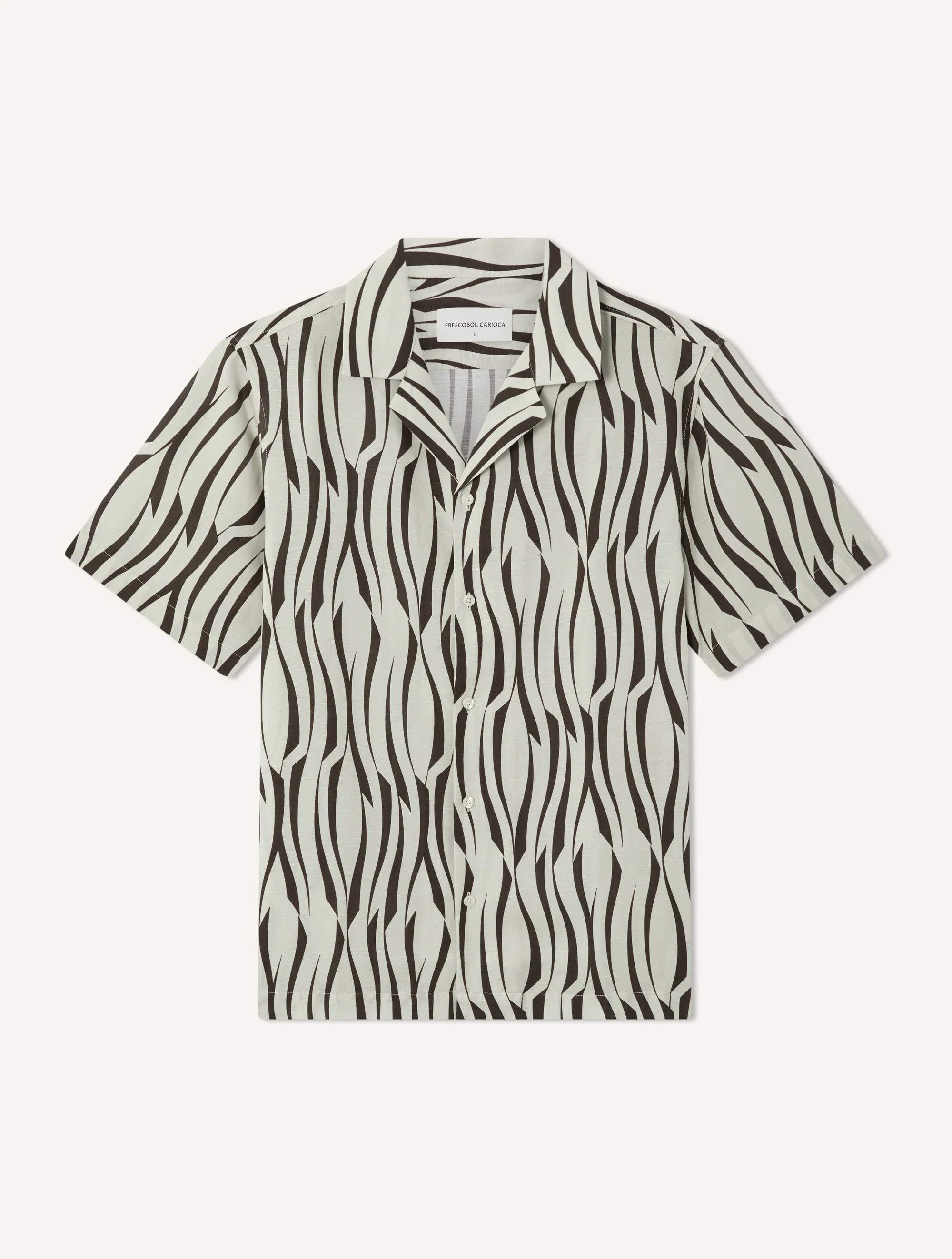 ROBERTO LINEN-BLEND SHIRT - 1
