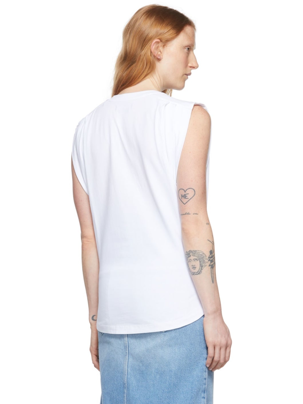 White Zutti Tank Top - 3