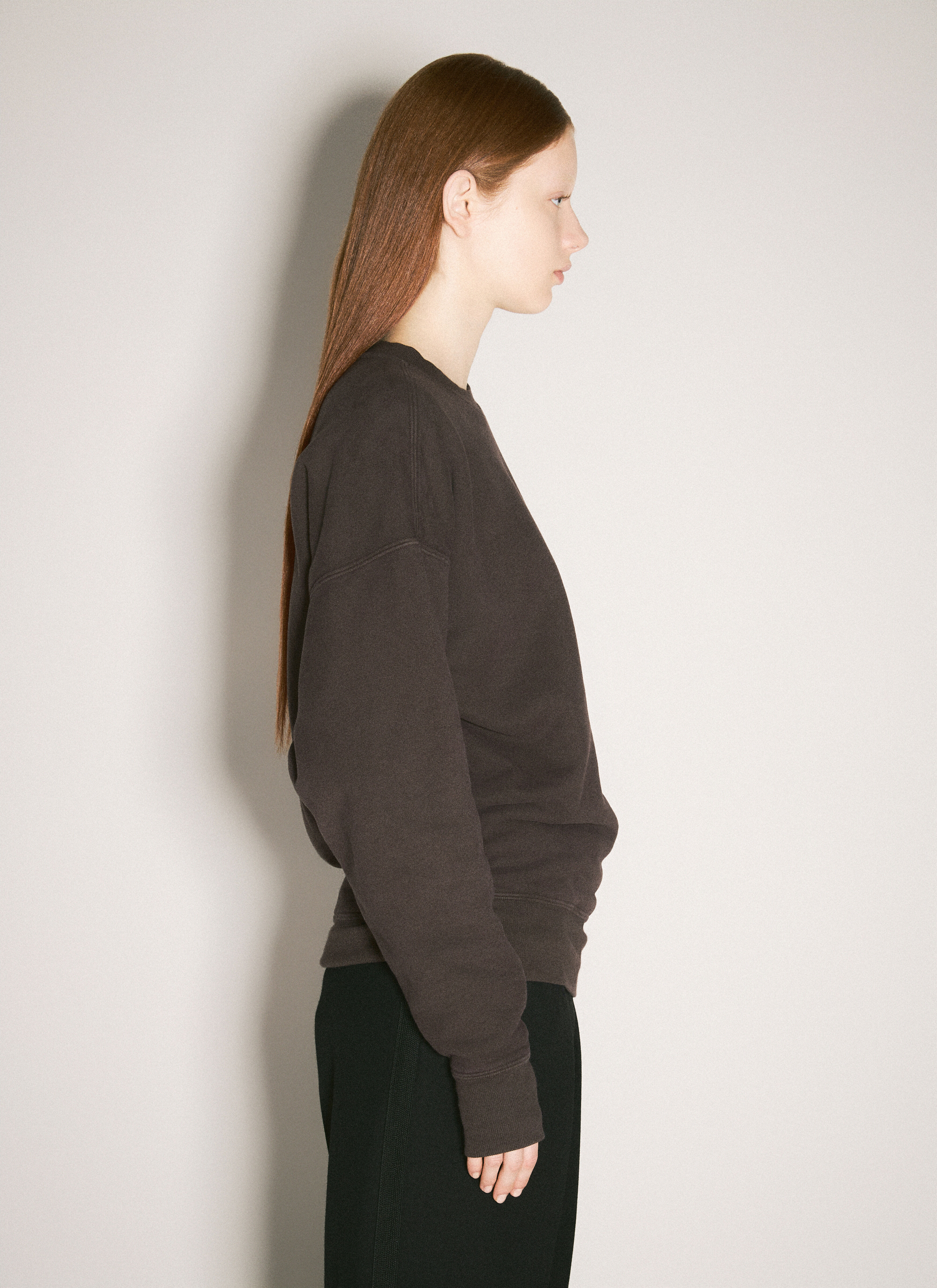 Logo Patch Fleece Sweatshirt - 4