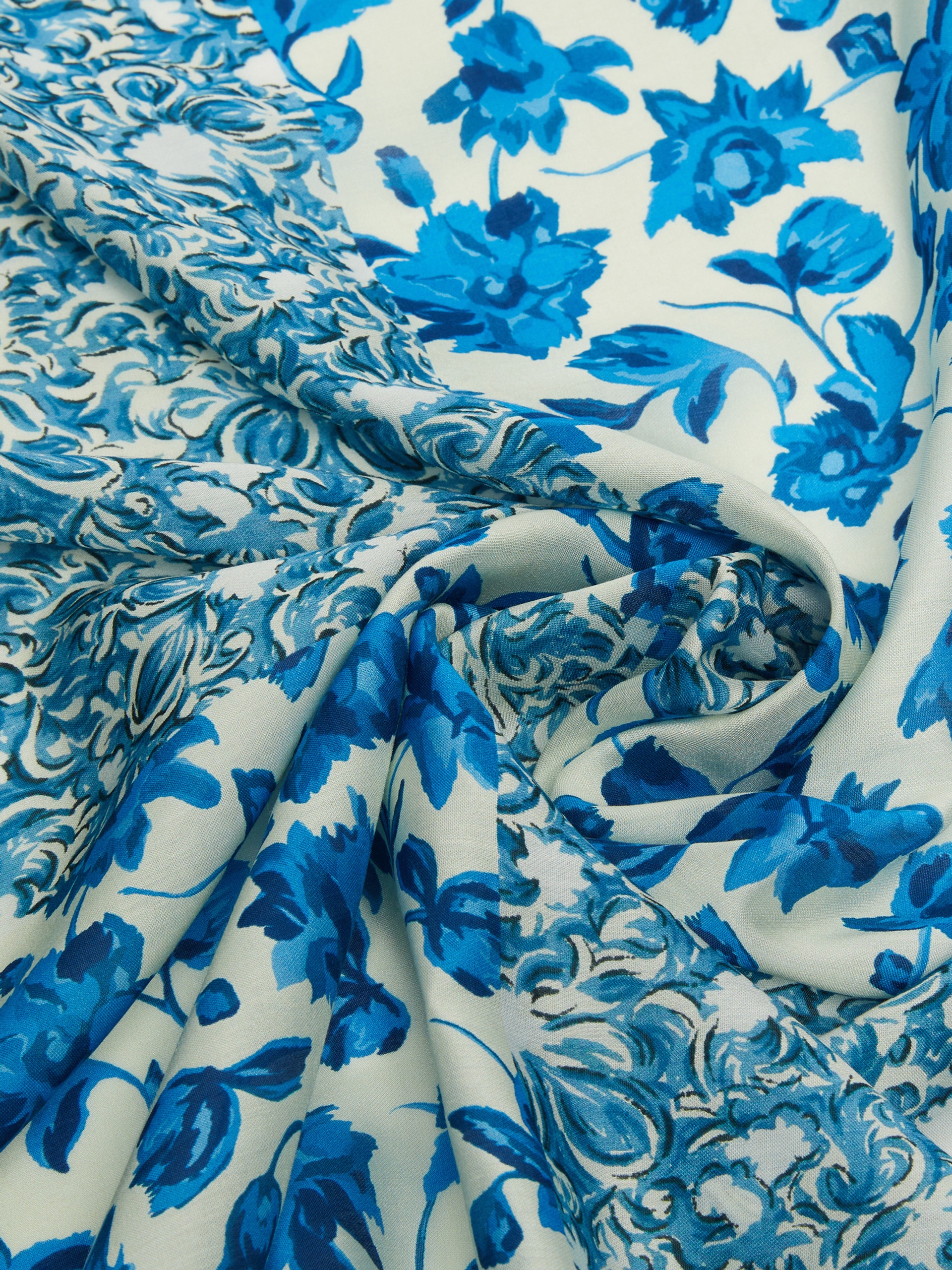 SARONG Modal and printed silk shawl - 3